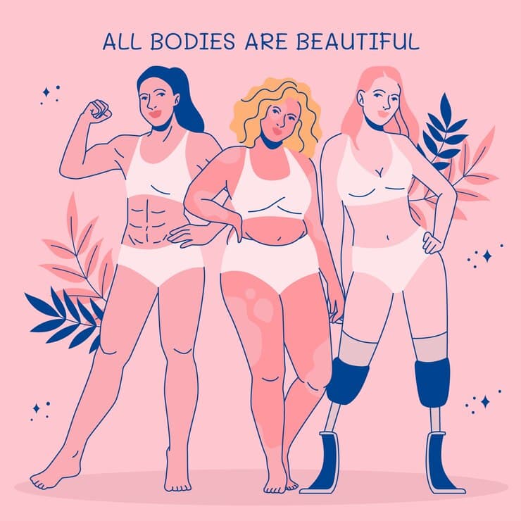 hand-drawn-body-positive-illustration 23-2150240468